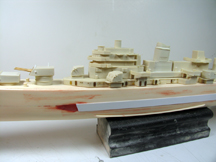 Yankee Modelworks USS Boston hull